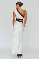 Mahli One-Shoulder Maxi Dress Champagne