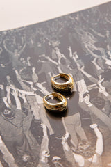 Helena Hoop Earrings Gold