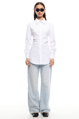 LIONESS Naomi Shirt Porcelain
