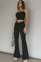 Mahla Flared Pants Black