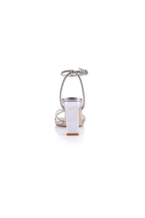 VERALi Kian Block Heel Sandals Silver