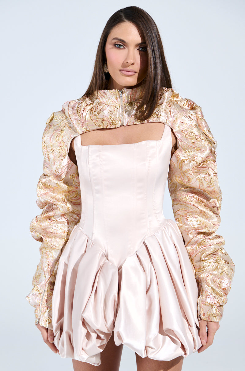 CORA BROCADE BOLERO