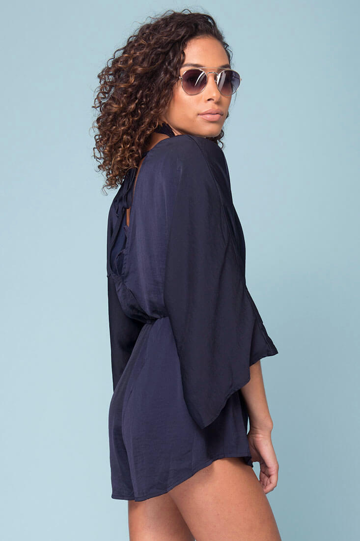 Zaylee Cute Casual Romper Ink