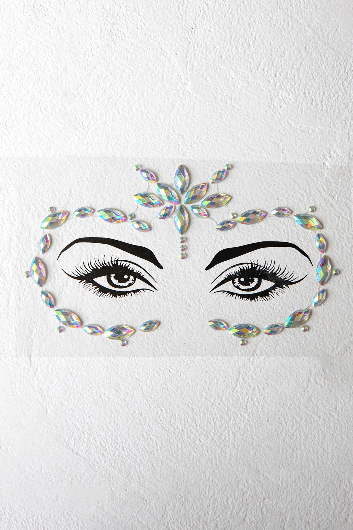 Electric Nights Face Jewels Multi E