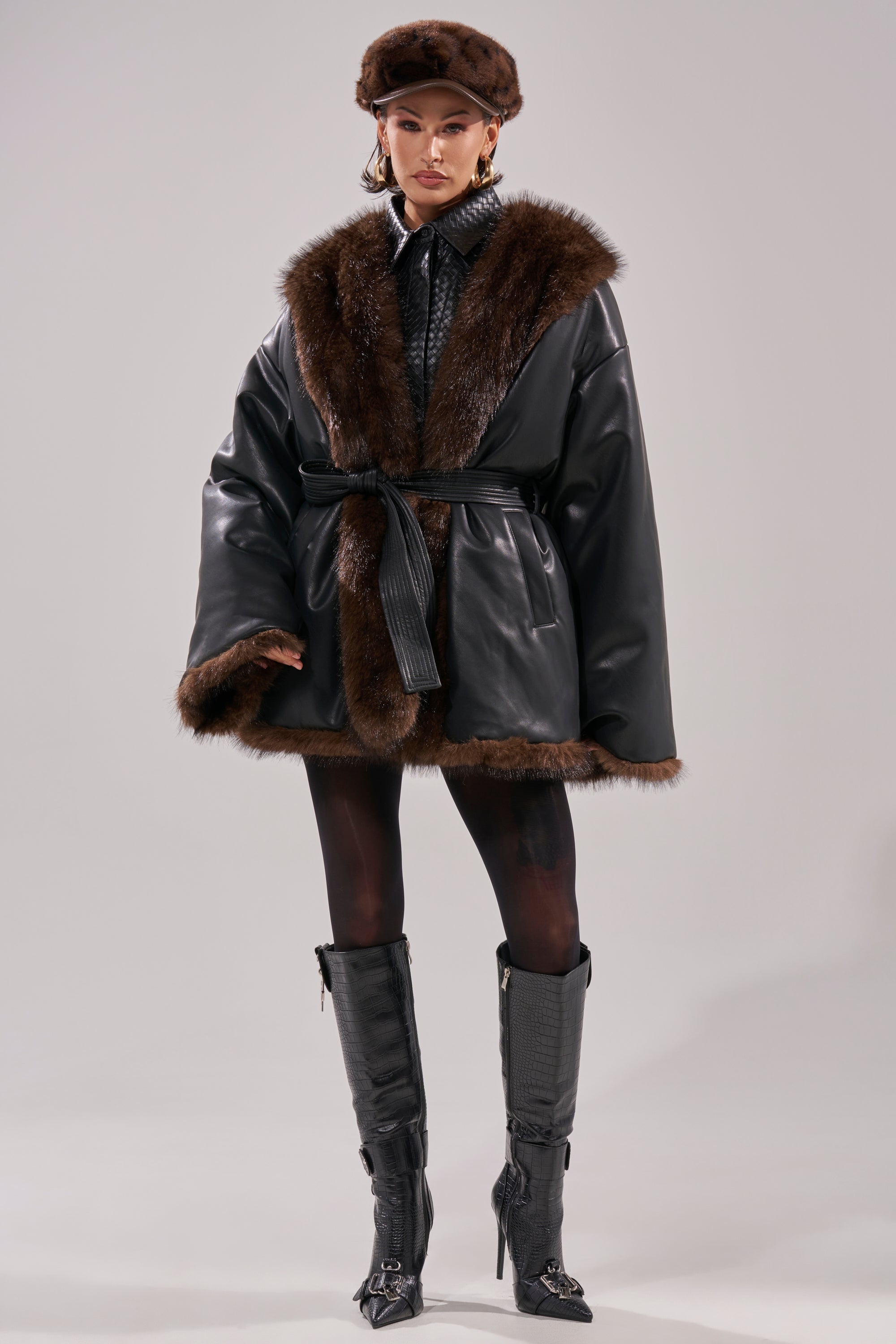 CAN I KICK IT REVERSIBLE PUFFER