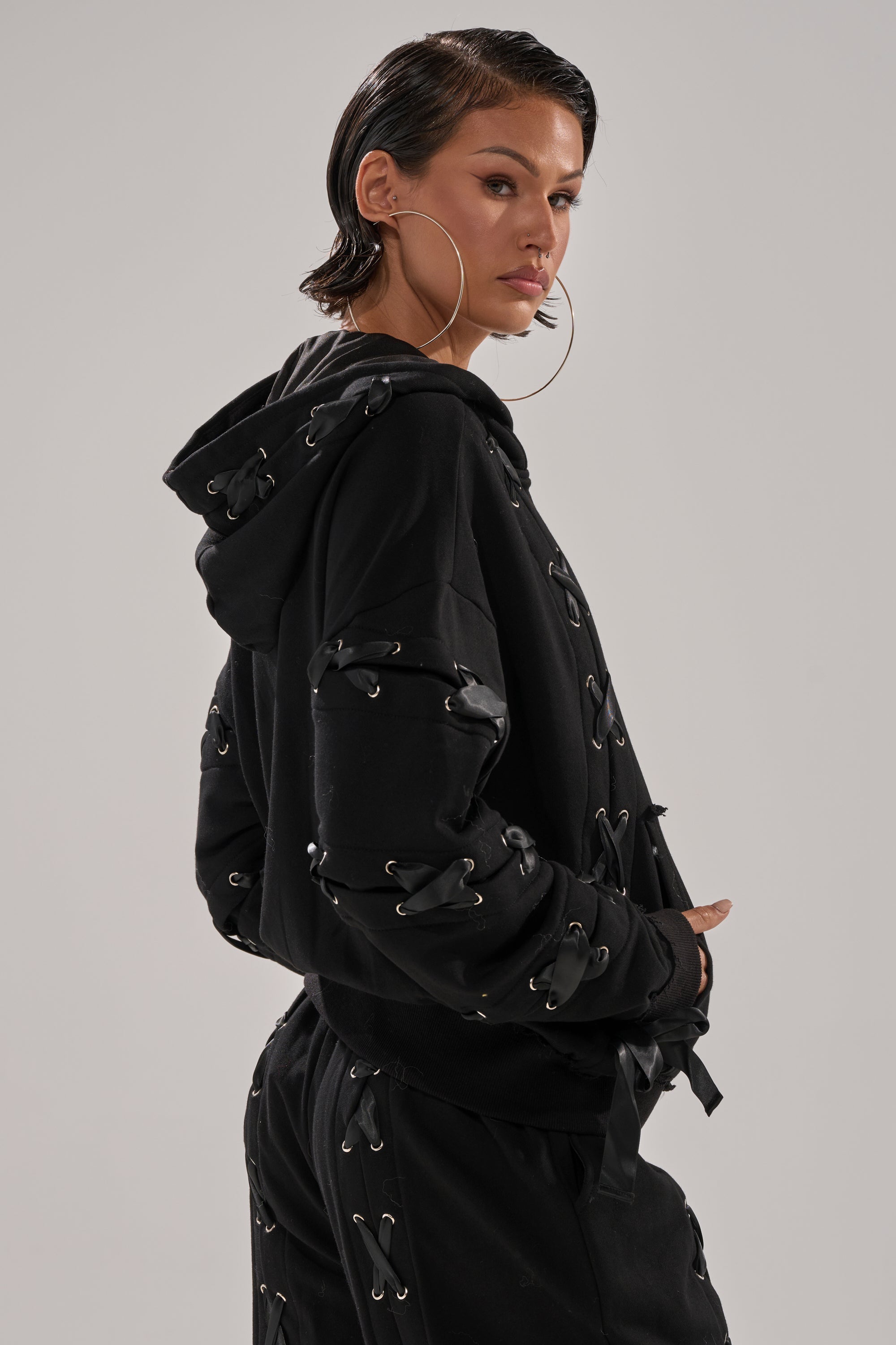 ALL LACED UP HOODIE