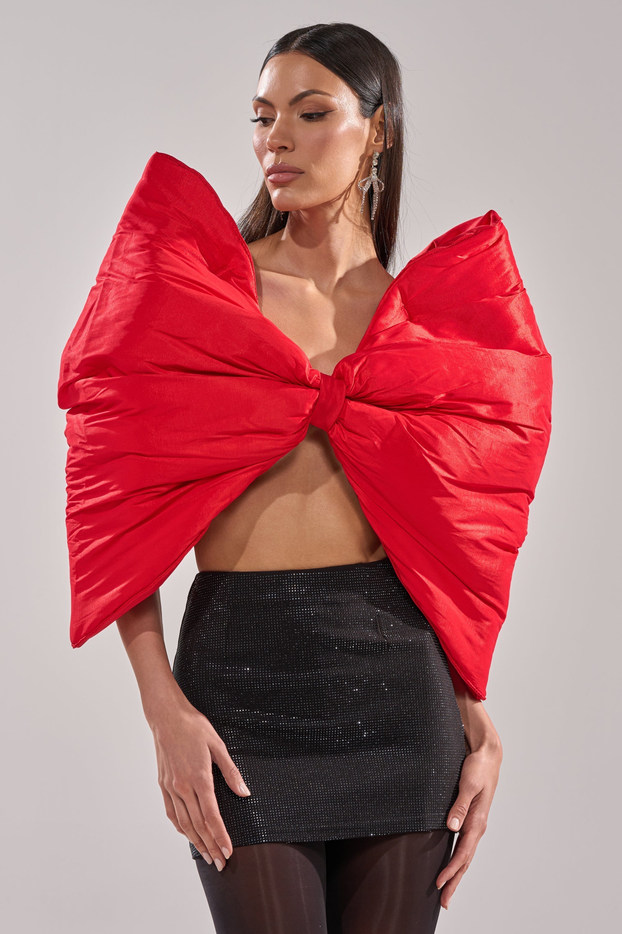 EXTRA BIG BOW TOP