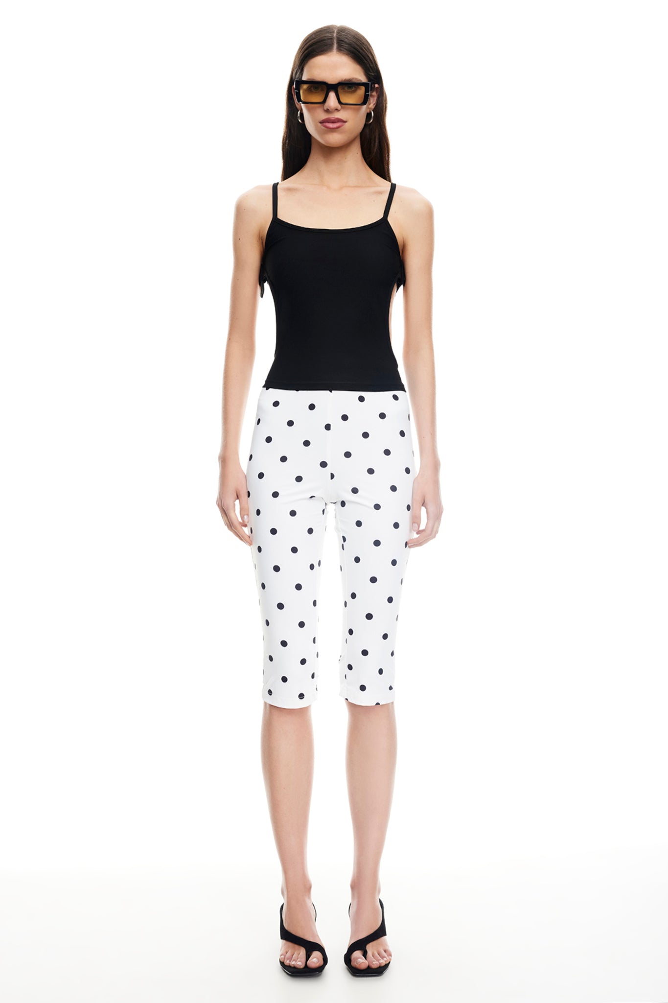 LIONESS Starlight Capri Cream Polka