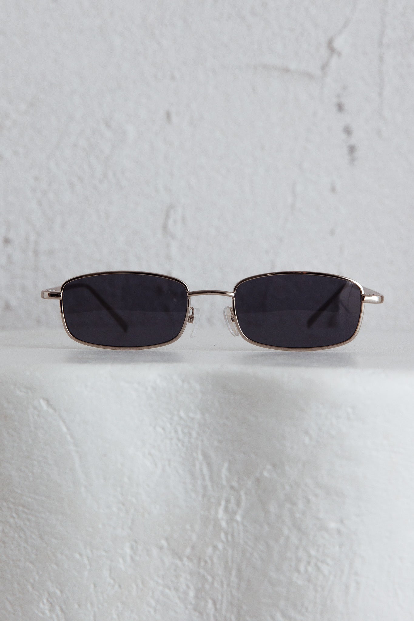 Mae Rectangle Sunglasses Black