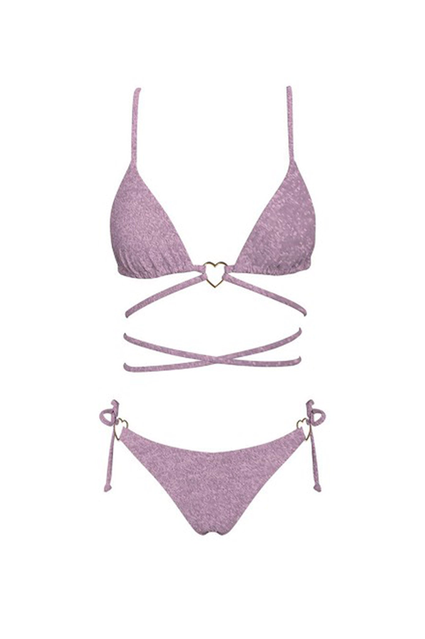 Summer Love Bikini Bottom Rose Shimmer