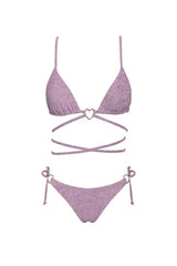 Summer Love Bikini Bottom Rose Shimmer