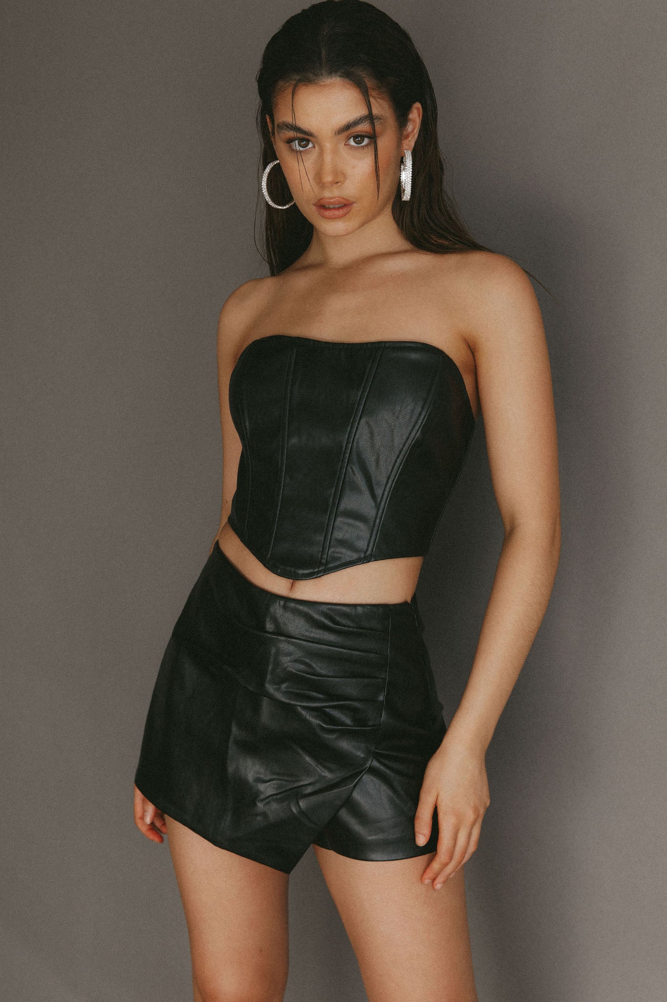 Hannalore Corset Top Black
