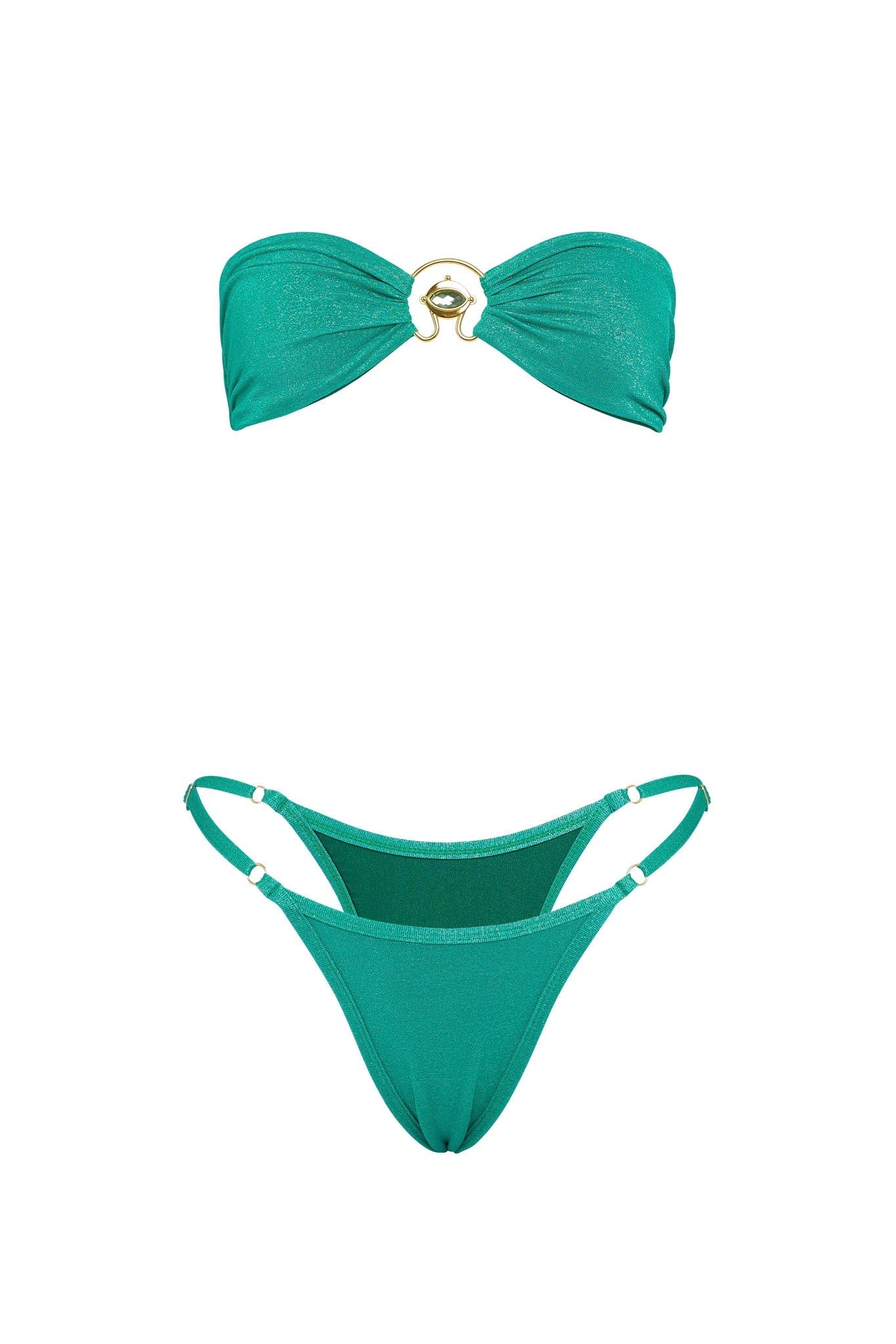 VDM The Label Bailey Jade Reversible Bandeau