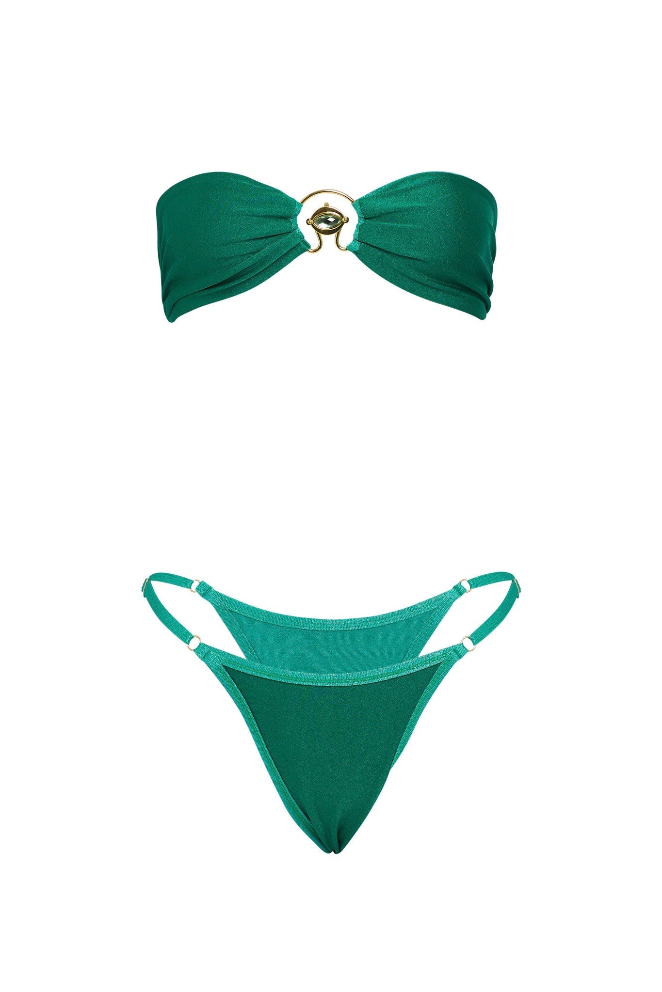 VDM The Label Bailey Jade Reversible Bandeau