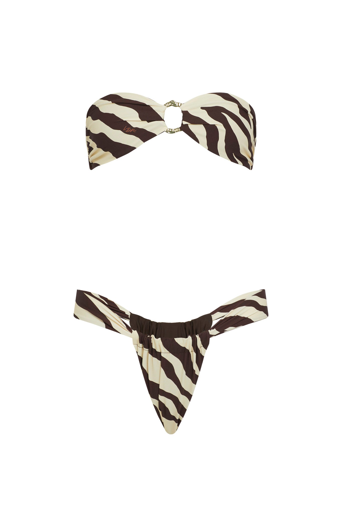 VDM The Label Bailey Zebra Reversible Bandeau