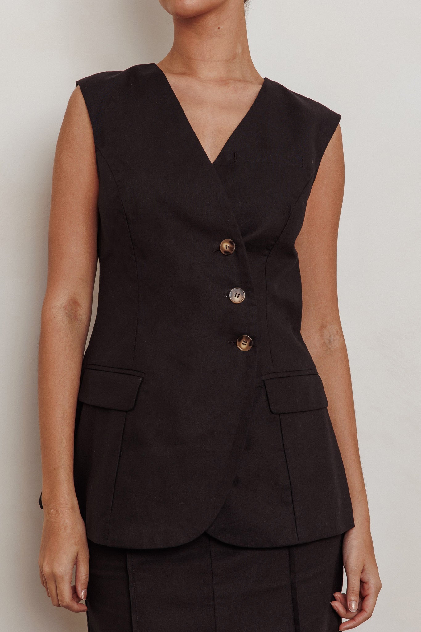 Sweet Treat Sleeveless Top Black