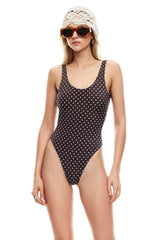LIONESS Kenny One Piece Chocolate Blue Polka