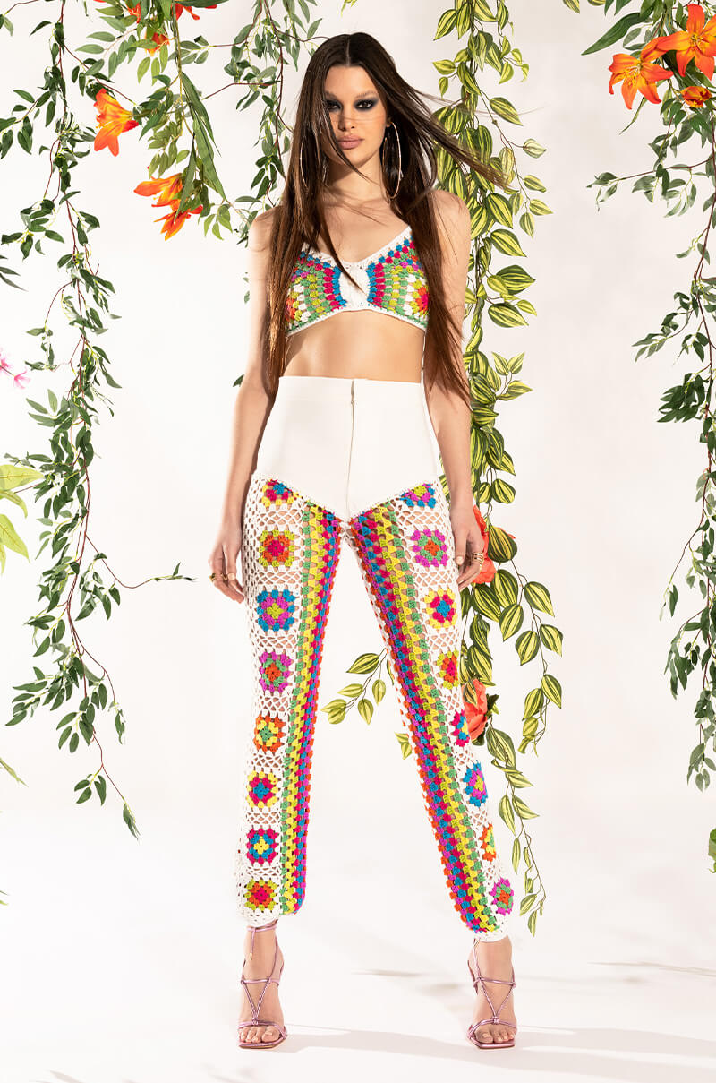 ARUBA CROCHET PANT