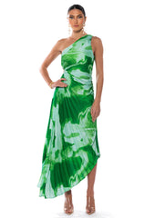 VALERIE ONE SHOULDER DRESS